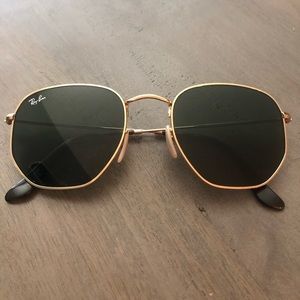 Ray-Ban Hexagonal Flat Lenses
